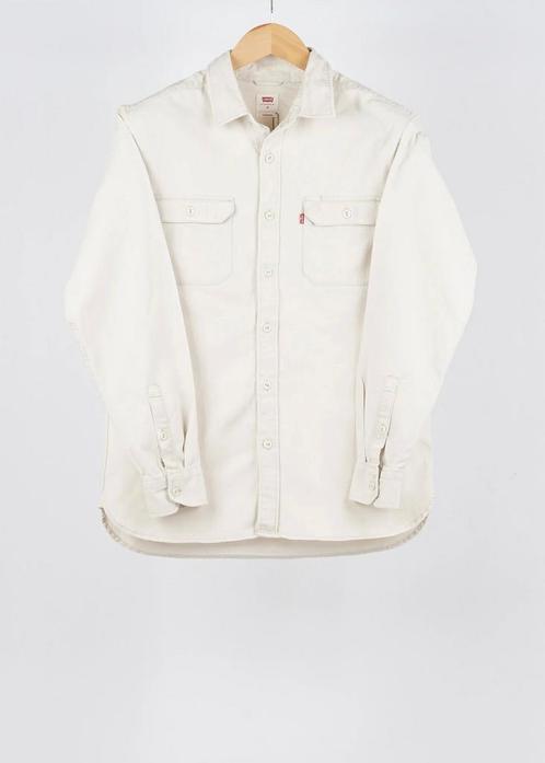 Levis White vintage denim shirt in size M, Kleding | Heren, T-shirts, Ophalen of Verzenden