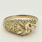 Ring - 14 karaat Geel goud - Leeuw, Handtassen en Accessoires, Ringen, Nieuw