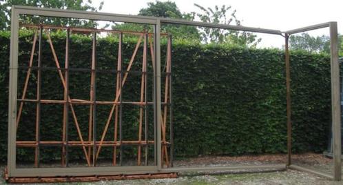 aluminium hoekschuifraam , schuifraam , pui 544 x 282, Doe-het-zelf en Bouw, Raamkozijnen en Schuifdeuren, Nieuw, Aluminium, Schuifpui