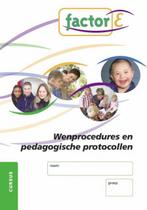 Factor-E Wenprocedures en pedagogische protocollen Cursus, Gelezen, Wout de Vries, ROC Mondriaan, Verzenden
