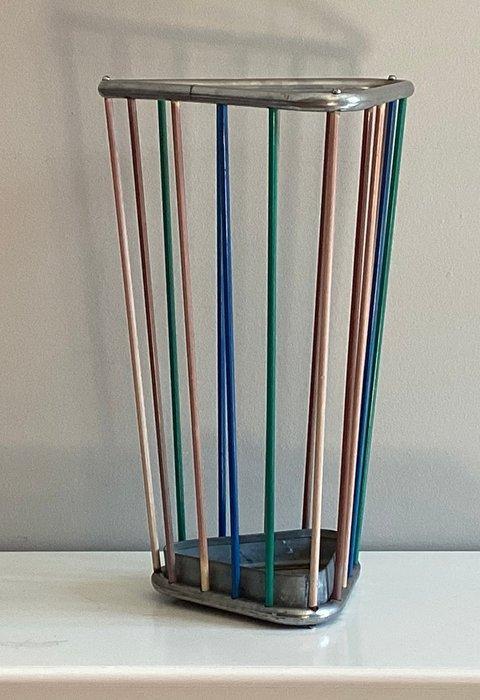 Paraplustandaard/rek - Multicolore blik-loods en met een, Antiek en Kunst, Kunst | Designobjecten