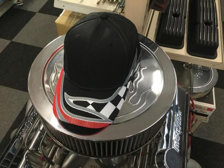 Baseball cap  checkered Racing, Auto-onderdelen, Overige Auto-onderdelen, Nieuw, Ophalen of Verzenden