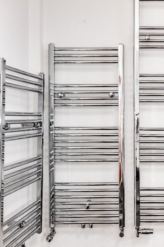 120x50 cm - 673 Watt - Oppio Handdoekradiator - Chroom, Doe-het-zelf en Bouw, Verwarming en Radiatoren, Ophalen of Verzenden