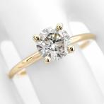 Zonder Minimumprijs - Ring - 14 karaat Geel goud -  1.07ct., Handtassen en Accessoires, Ringen, Nieuw