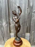 Auguste Moreau - Beeld, Musique - 40 cm - Brons, Hout - 1920