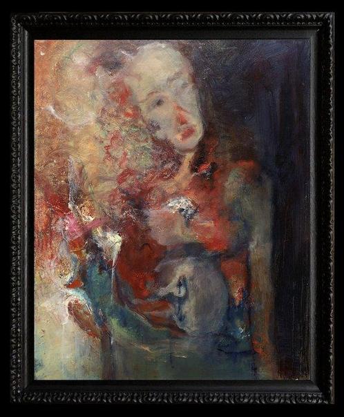 Brigitte Haury (1951) - Jeune Femme, IV, Antiek en Kunst, Kunst | Schilderijen | Modern