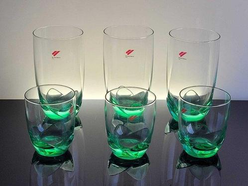 Bormioli Rocco - Drinkset (6) - boeket - Opgeblazen - Over, Antiek en Kunst, Antiek | Meubels | Tafels