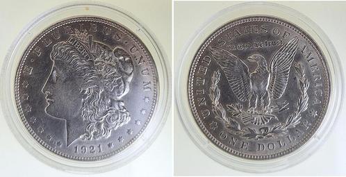 1 Dollar 1 Usa Morgan Dollar zilver 1921d vorzueglich zilver, Postzegels en Munten, Munten | Amerika, Verzenden
