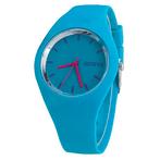 Fako® - Horloge - Geneva - Siliconen Ultra - Lichtblauw, Verzenden