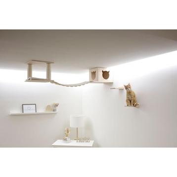 Espace de jeu pour chats top, nature/blanc - kerbl, Neuf