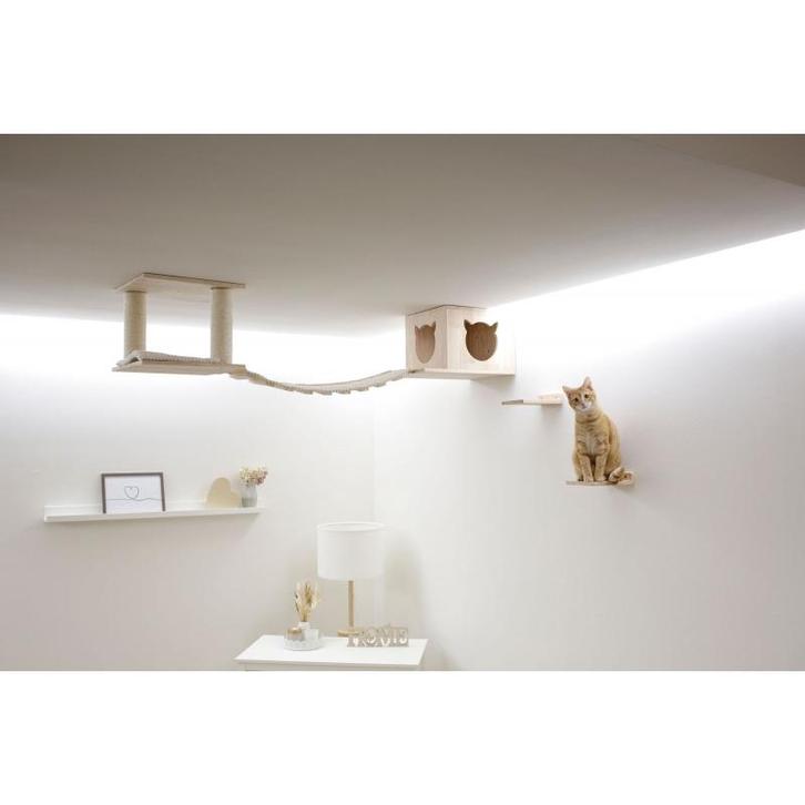 Espace de jeu pour chats top, nature/blanc - kerbl, Dieren en Toebehoren, Katten-accessoires