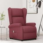 vidaXL Sta-op-stoel stof wijnrood, Huis en Inrichting, Fauteuils, Verzenden, Nieuw
