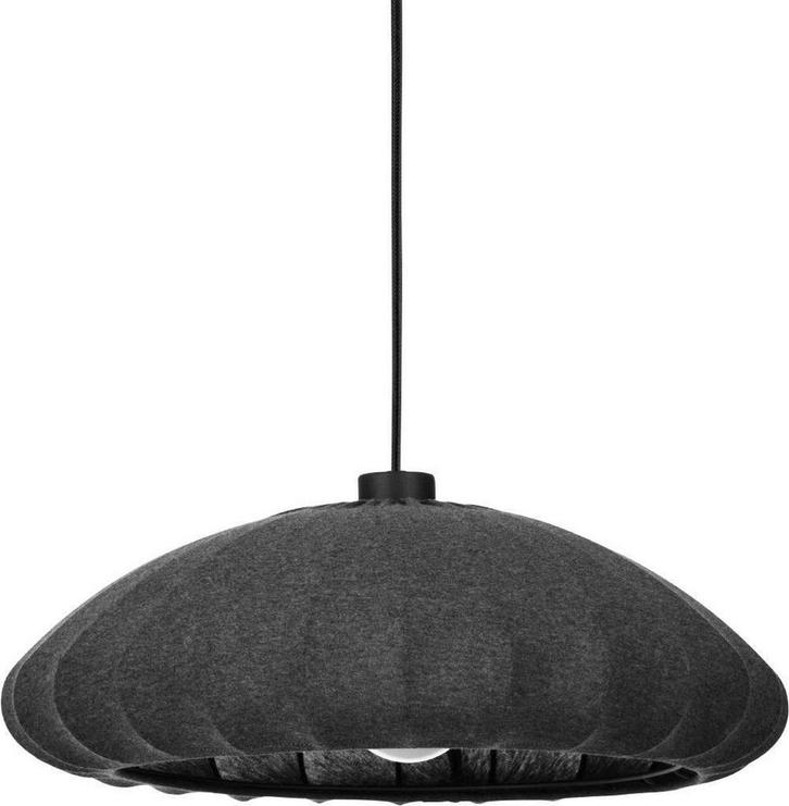 EGLO Barlaston Hanglamp - E27 - Ø 45 cm - Zwart|Grijs -, Maison & Meubles, Lampes | Suspensions, Envoi