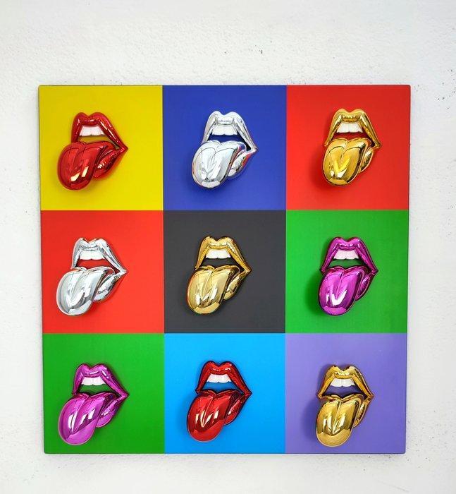 Sagrasse (1966) - Pop Lips - Small, Antiek en Kunst, Kunst | Designobjecten
