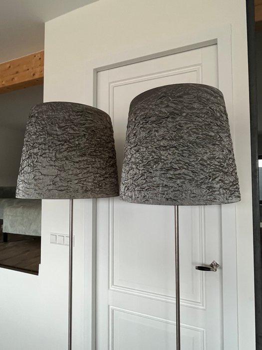 Morosini - Staande lamp (2) - Kleed TE - Staal, Textiel, Antiek en Kunst, Curiosa en Brocante