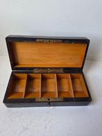 Kist - Hout - postzegeldoos