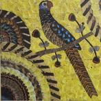 Icoon - natuurlijke veren - Decoratief veren kunstwerk, Antiek en Kunst