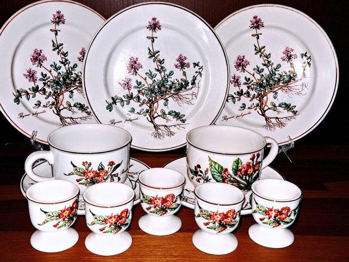 Villeroy & Boch - Gertrud Kühn - Ontbijtservies (12) -, Antiek en Kunst, Antiek | Meubels | Tafels