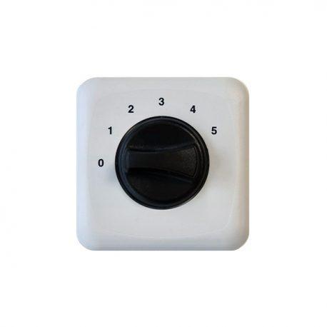 5 standen schakelaar WAO1435/13UP | Inbouw, Doe-het-zelf en Bouw, Ventilatie en Afzuiging, Verzenden