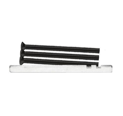 AXA verleng set kruk-kruk deurdikte 63-73 mm zwart, Doe-het-zelf en Bouw, IJzerwaren en Bevestigingsmiddelen, Nieuw