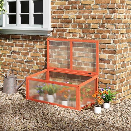 Plantenbed – GroenGoed - Weerbestendig – Deksel - Oranje, Tuin en Terras, Hand-tuingereedschap, Nieuw, Ophalen of Verzenden