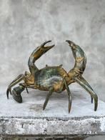 sculptuur, NO RESERVE PRICE - Bronze Patinated Crab, Antiek en Kunst