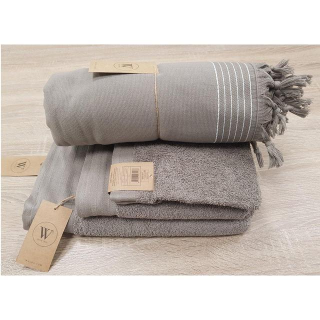 SHOWMODEL! Walra Soft Cotton Taupe, Huis en Inrichting, Badkamer | Badtextiel en Accessoires, Verzenden