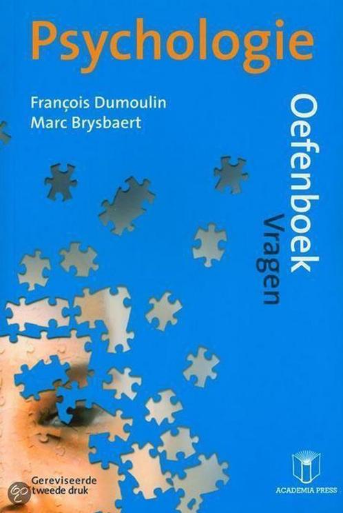 Psychologie oefenboek. Vragen. Antwoorden en samenvattingen, Boeken, Psychologie, Zo goed als nieuw, Verzenden
