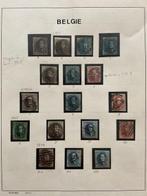 Belgique 1849/1866 - Collection d’épaulettes, médaillons,, Postzegels en Munten, Postzegels | Europa | België, Gestempeld