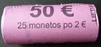 Litouwen. 2 Euro 2022 Erasmus (25 stuks) in rol (Zonder