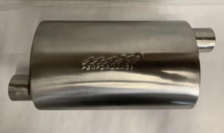 MAX Perforated Mesh Straight Flo Performance rvs uitlaat, Autos : Pièces & Accessoires, Autres pièces automobiles, Enlèvement ou Envoi