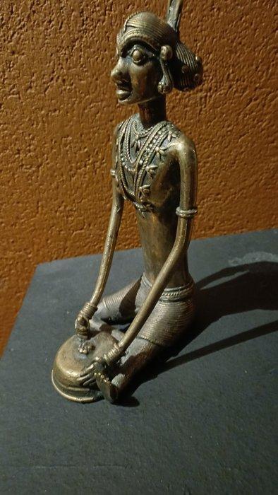 Beeldje - geen - Hout, Antiquités & Art, Art | Art non-occidental