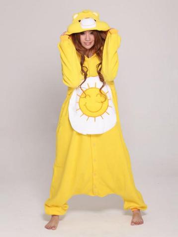Onesie Troetelbeer Geel 146-152 Troetelbeertjes Pak Funshine, Ophalen of Verzenden