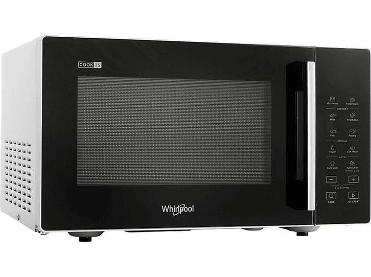 Whirlpool -  Magnetron 900 W Inhoud 25 L - Zilver, Elektronische apparatuur, Microgolfovens, 60 cm of meer, Draaiplateau, Nieuw
