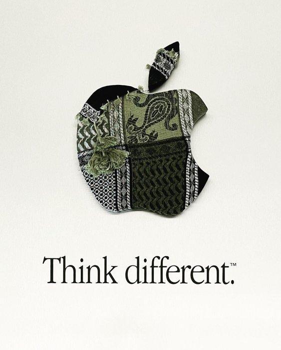 Nino Raso - Think Different Palestine, Antiek en Kunst, Kunst | Designobjecten