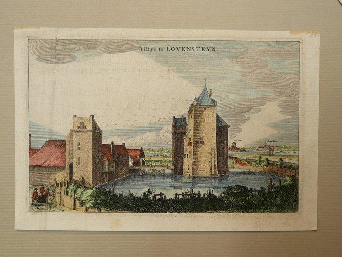Nederland - Loevestein, Zaltbommel; J. Blaeu - t Huys te, Boeken, Atlassen en Landkaarten