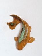 Vanessa Bonino - Sculpture, Koi carp - 37 cm - Majolique -
