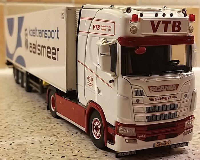 WSI 1:50 - Camion miniature - SCANIA S450 - Trekker avec, Hobby en Vrije tijd, Modelauto's | 1:5 tot 1:12