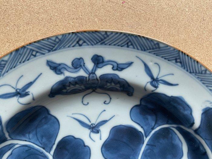 Jingdezhen - Bord - Porselein - KANGXI -Blauw-Wit, Antiek en Kunst, Antiek | Overige Antiek