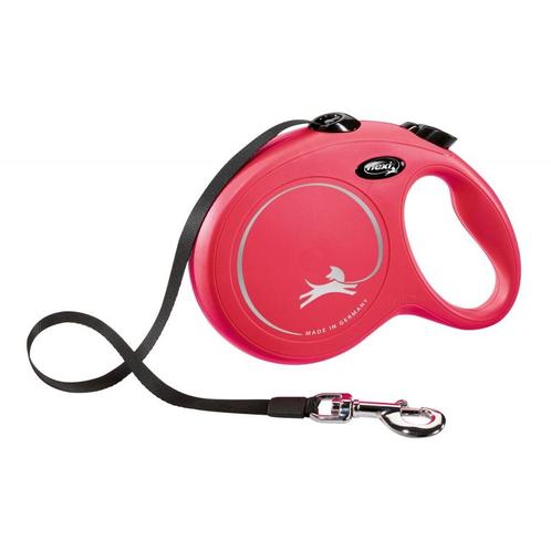 Laisse-sangle flexi newclassic l, 8m, max.50kg rouge - kerbl, Dieren en Toebehoren, Honden-accessoires