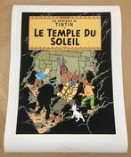 Tintin - Sérigraphie Escale - Le temple du soleil - 1 Giclée