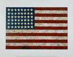 Jasper Johns (1930) - (after) Flag, 1955 - Artprint - 28 x