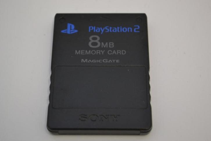 PlayStation 2 Official Memory Card 8MB BLACK, Games en Spelcomputers, Spelcomputers | Sony Consoles | Accessoires