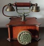 Analoge telefoon - Hout, Messing