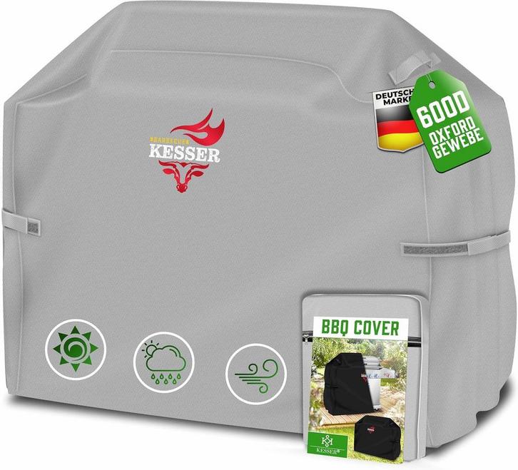 KESSER® Barbeque Hoes - Scheurbestendig - 147x61x122cm - Gri, Tuin en Terras, Barbecue-accessoires, Nieuw, Verzenden