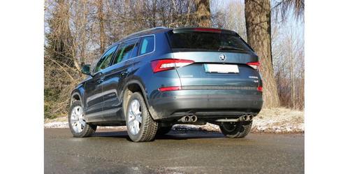 FOX Skoda Kodiaq 4x4 einddemper dwars - 2x80 type 25 rechts/, Auto-onderdelen, Uitlaatsystemen, Nieuw, Verzenden