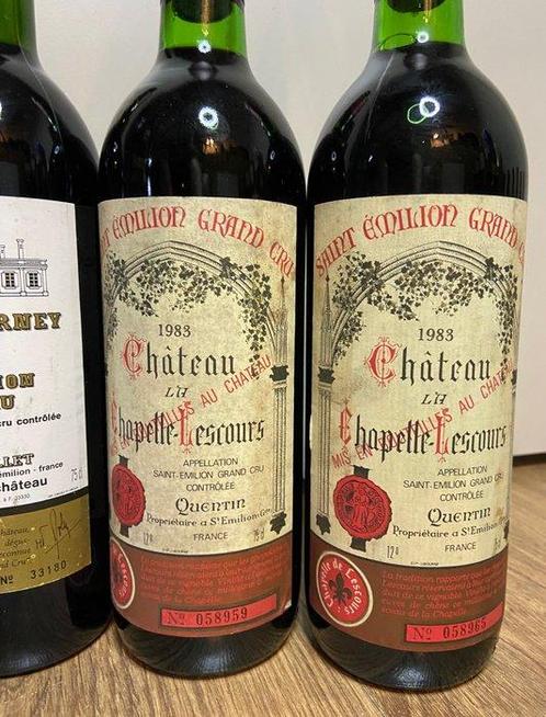 1997 x 2 Chateau Fourney & 1983 x 2 Chateau, Verzamelen, Wijnen