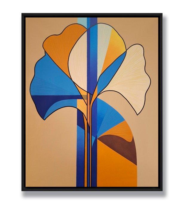 B. Morales - Jardín Bohemio - XL, Antiquités & Art, Art | Peinture | Moderne