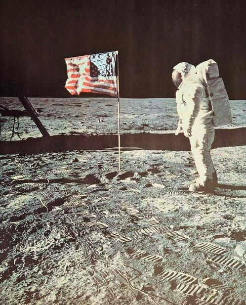 NASA - (6x) Apollo 11, 1969, Antiek en Kunst, Kunst | Schilderijen | Modern