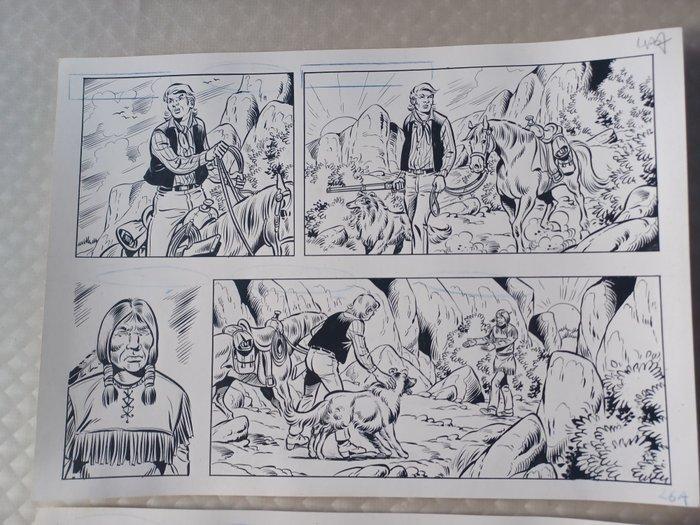 Studio Vandersteen - 1 Original page - Bessy - Het verloren, Livres, BD